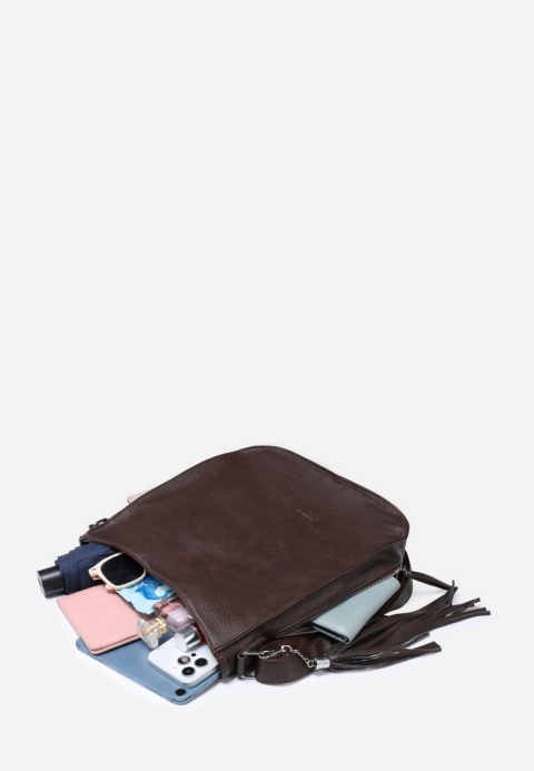 Torebka damska LUIGISANTO V1242 Coffe Torebka damska LUIGISANTO V1242 Coffe