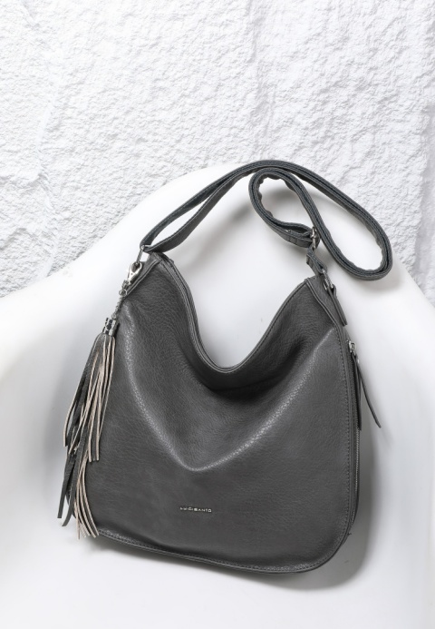 Torebka damska LUIGISANTO V1242 Grey Torebka damska LUIGISANTO V1242 Grey