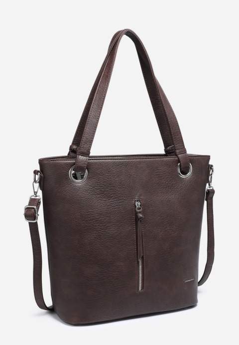 Torebka damska LUIGISANTO V1328 Coffe Torebka damska LUIGISANTO V1328 Coffe