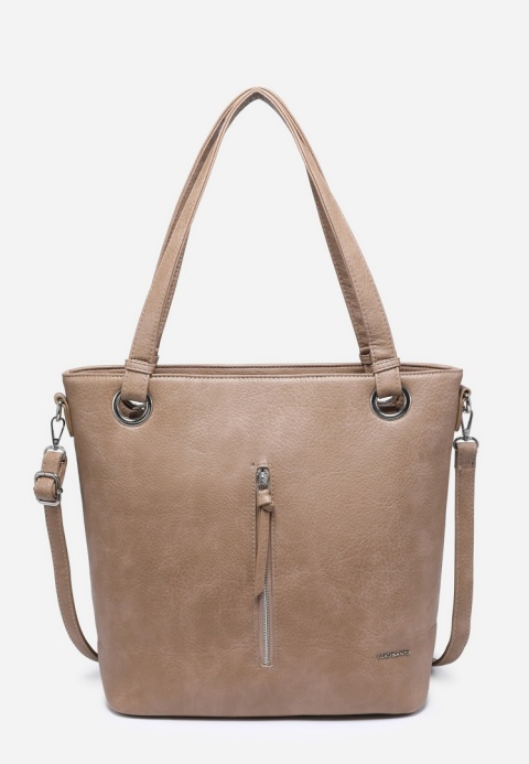 Torebka damska LUIGISANTO V1328 Beige/Taupe Torebka damska LUIGISANTO V1328 Beige/Taupe