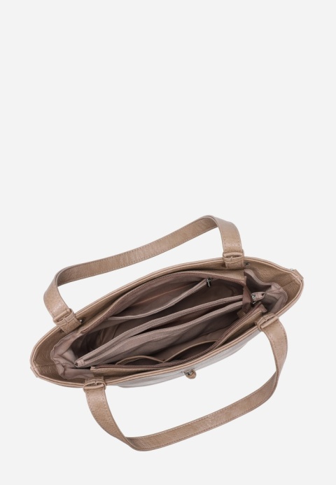 Torebka damska LUIGISANTO V1328 Beige/Taupe Torebka damska LUIGISANTO V1328 Beige/Taupe