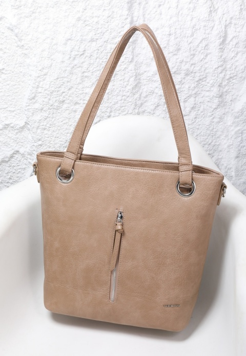Torebka damska LUIGISANTO V1328 Beige/Taupe Torebka damska LUIGISANTO V1328 Beige/Taupe