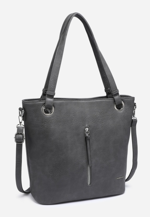 Torebka damska LUIGISANTO V1328 Grey Torebka damska LUIGISANTO V1328 Grey