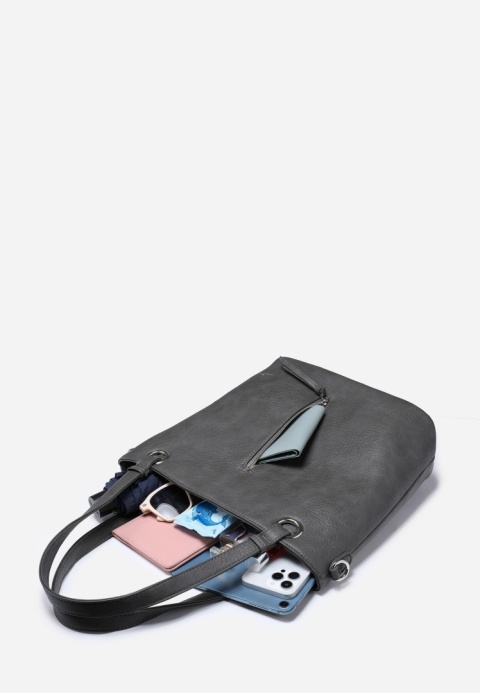 Torebka damska LUIGISANTO V1328 Grey Torebka damska LUIGISANTO V1328 Grey
