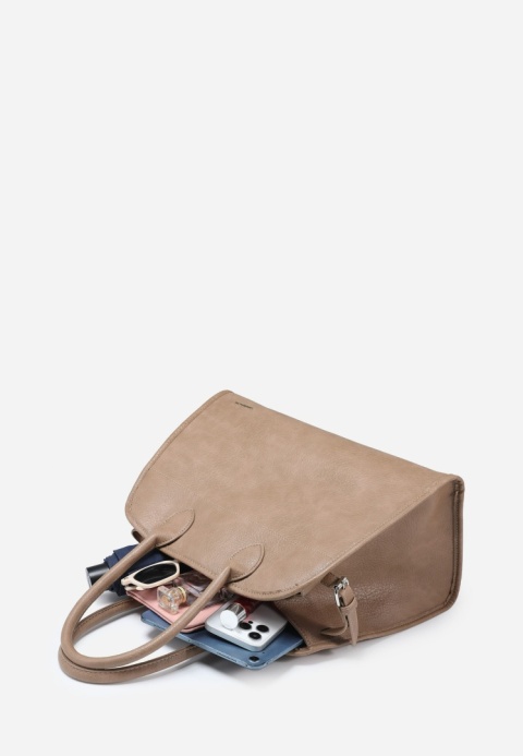 Torebka damska LUIGISANTO V1431 Beige/Taupe Torebka damska LUIGISANTO V1431 Beige/Taupe