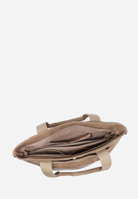 Torebka damska LUIGISANTO V1432 Beige/Taupe Torebka damska LUIGISANTO V1432 Beige/Taupe