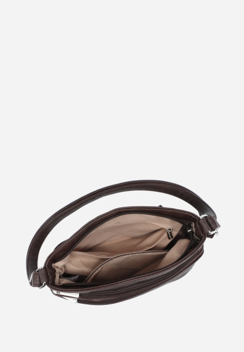 Torebka damska LUIGISANTO V2126-Z Coffe