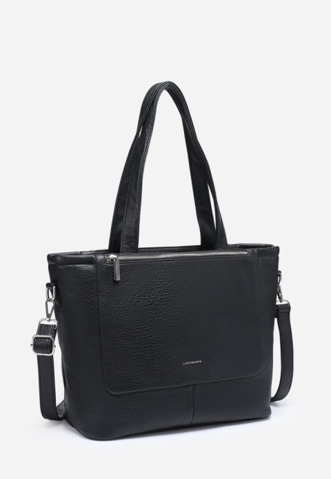 Torebka damska LUIGISANTO V8212 Black Torebka damska LUIGISANTO V8212 Black