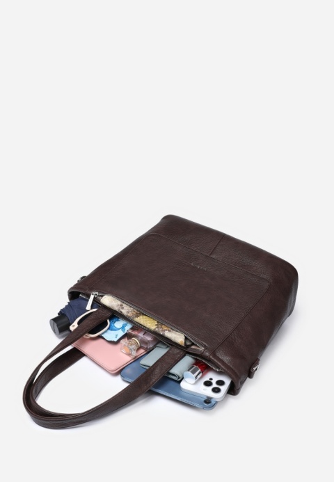 Torebka damska LUIGISANTO V8212 Coffe Torebka damska LUIGISANTO V8212 Coffe