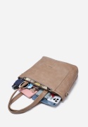 Torebka damska LUIGISANTO V8212 Beige/Taupe Torebka damska LUIGISANTO V8212 Beige/Taupe