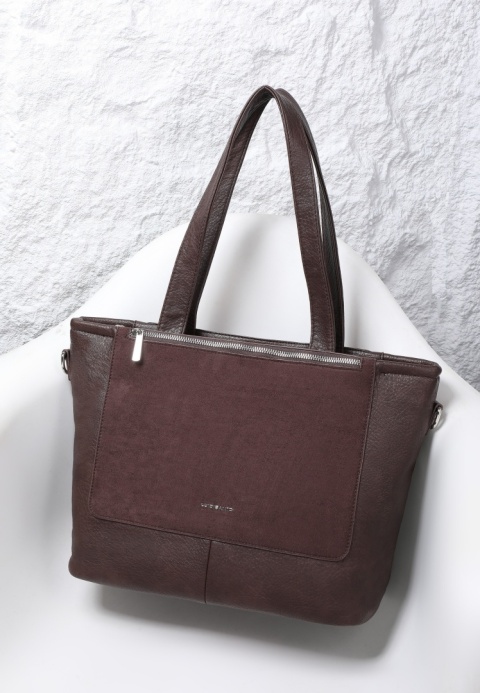 Torebka damska LUIGISANTO V8212-Z Coffe Torebka damska LUIGISANTO V8212-Z Coffe