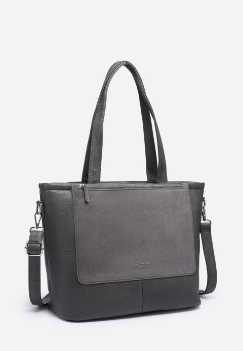 Torebka damska LUIGISANTO V8212-Z Grey Torebka damska LUIGISANTO V8212-Z Grey