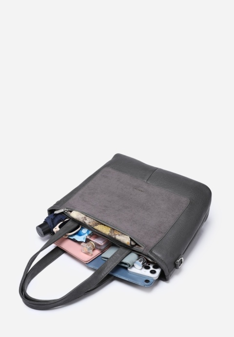 Torebka damska LUIGISANTO V8212-Z Grey Torebka damska LUIGISANTO V8212-Z Grey