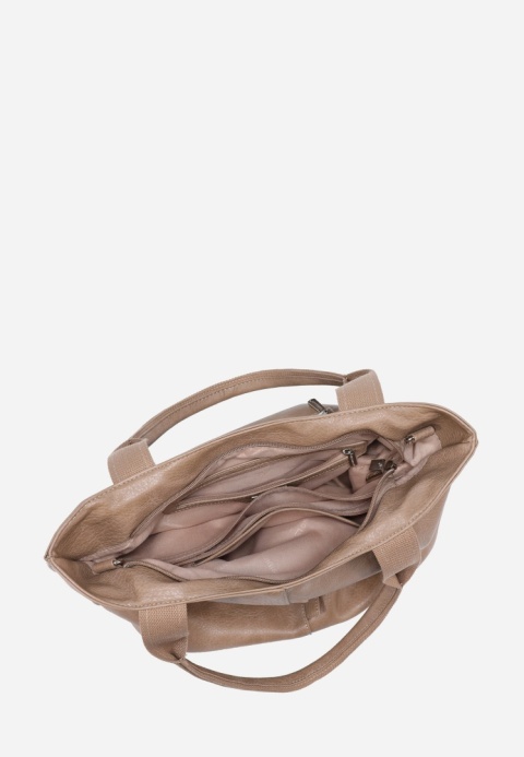 Torebka damska LUIGISANTO V8221 Beige/Taupe Torebka damska LUIGISANTO V8221 Beige/Taupe