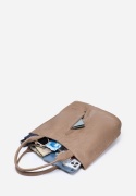 Torebka damska LUIGISANTO V8221 Beige/Taupe Torebka damska LUIGISANTO V8221 Beige/Taupe