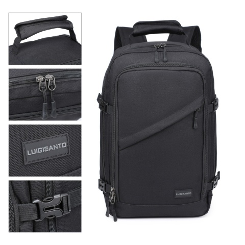 Plecak LUIGISANTO A1669 Black