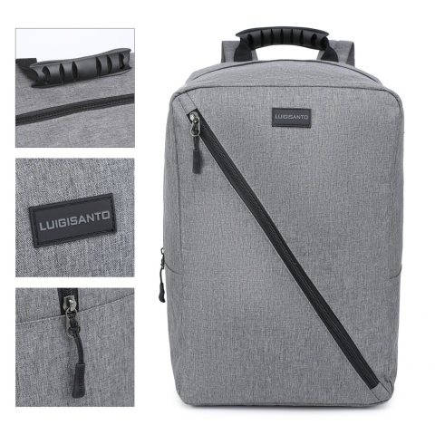 Plecak LUIGISANTO R1004 Grey