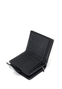 Portfel damski LUIGISANTO BC07-1 czarny lakierowany