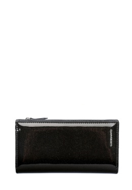 Portfel damski LUIGISANTO BC1431-1 czarny lakierowany