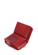 Portfel damski LUIGISANTO BC51-2 czerwony lakierowany