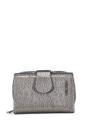Portfel damski LUIGISANTO BC51-2 szary lakierowany
