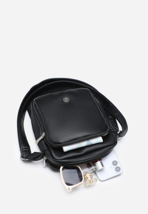 Saszetka męska LUIGISANTO L001 Black