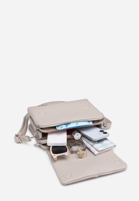 Torebka damska LUIGISANTO A123 Beige