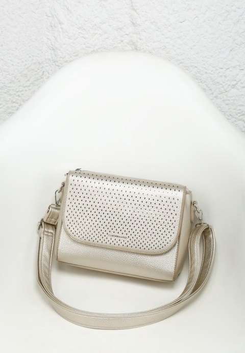 Torebka damska LUIGISANTO A6812-D Gold