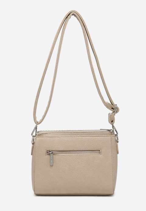 Torebka damska LUIGISANTO A6812-D Beige/Taupe