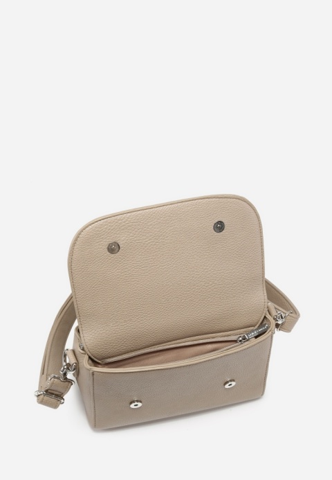 Torebka damska LUIGISANTO A6812-D Beige/Taupe