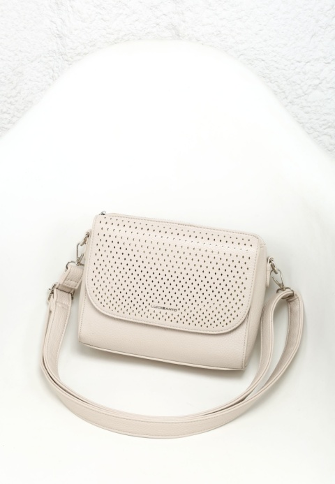 Torebka damska LUIGISANTO A6812-D Beige