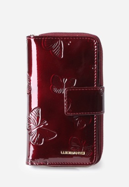 Portfel damski LUIGISANTO H043 bordowy