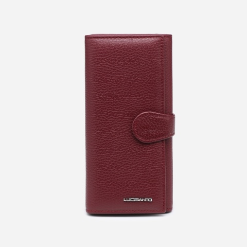 Portfel damski LUIGISANTO L031-1 bordo