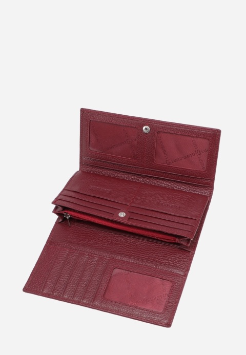 Portfel damski LUIGISANTO L031-1 bordo