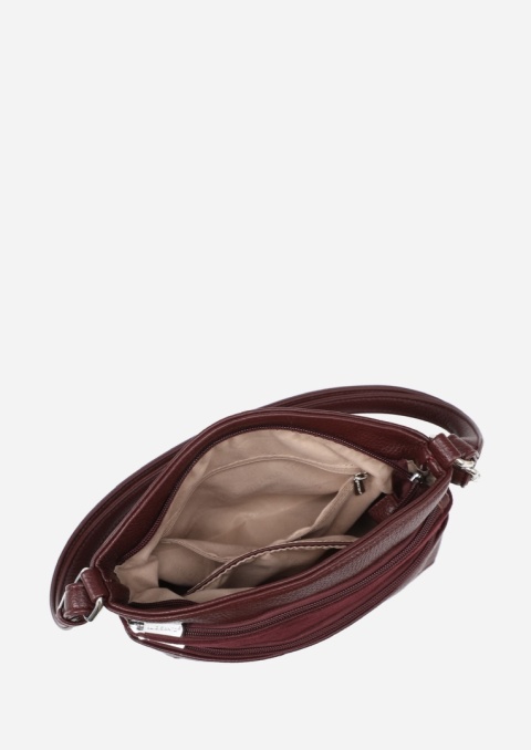Torebka damska LUIGISANTO F2126-Z Bordo