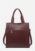 Torebka damska LUIGISANTO F6623 Bordo