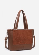 Torebka damska LUIGISANTO F8212-Z Camel