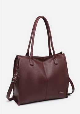 Torebka damska LUIGISANTO F8521 Bordo