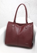 Torebka damska LUIGISANTO F8521 Bordo