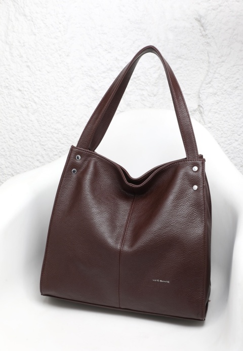 Torebka damska LUIGISANTO F862 Coffe