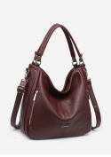 Torebka damska LUIGISANTO F8004-5 Bordo