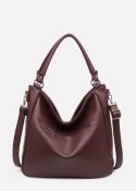 Torebka damska LUIGISANTO F8004-5 Bordo
