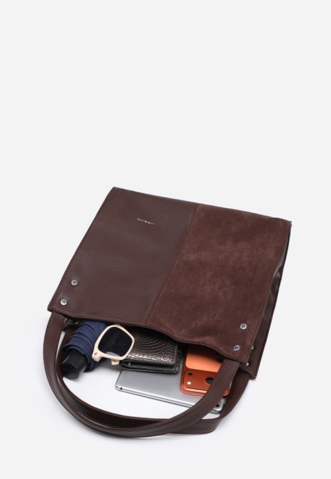 Torebka damska LUIGISANTO HS862-Z Coffe