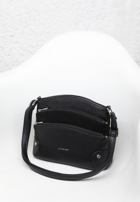 Torebka damska LUIGISANTO F2126-Z Black