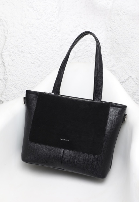 Torebka damska LUIGISANTO F8212-Z Black