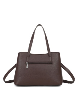 Elegancka torebka damska Luigisanto RX258268-2 czekoladowa