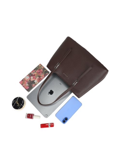 Elegancka torebka damska Luigisanto RX258268-2 czekoladowa