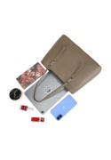 Elegancka torebka damska Luigisanto RX258268-2 taupe