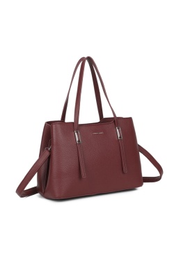 Elegancka torebka damska Luigisanto RX258268-2 bordo