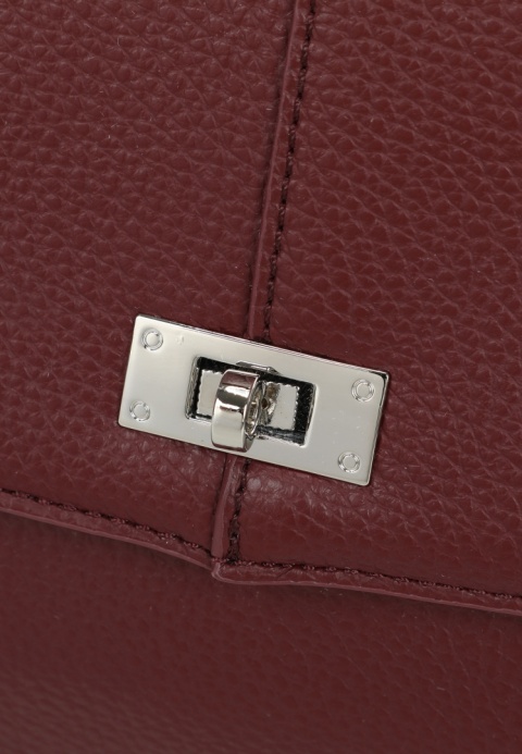 Elegancki bordowy kuferek Luigisanto RX259136-3